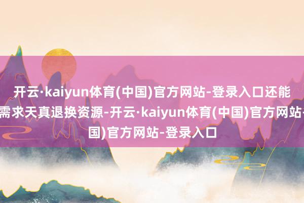 开云·kaiyun体育(中国)官方网站-登录入口还能字据业务需求天真退换资源-开云·kaiyun体育(中国)官方网站-登录入口